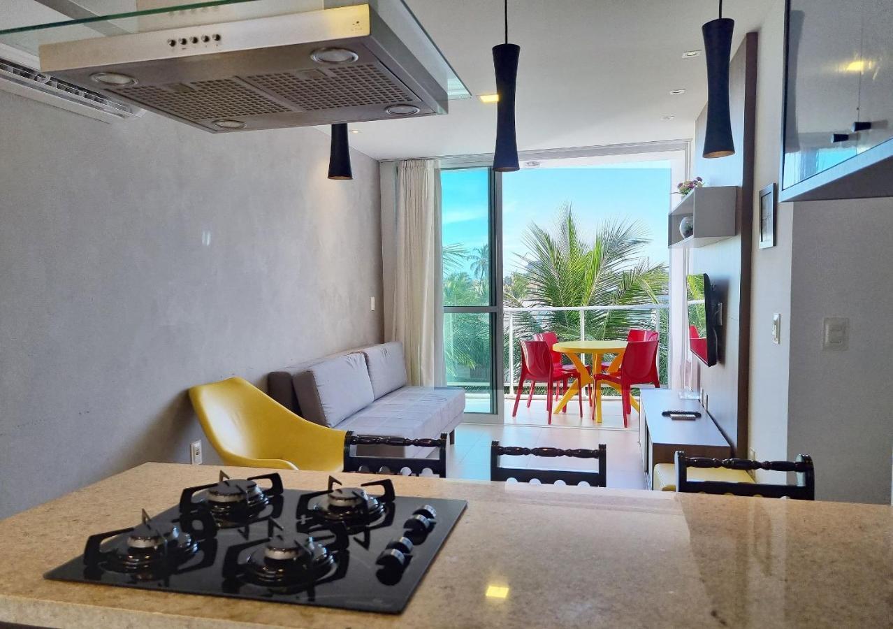 Ferienwohnung Areias Do Mar ! Charmoso E Com Ar Na Sala A318 Barra de São Miguel Exterior foto